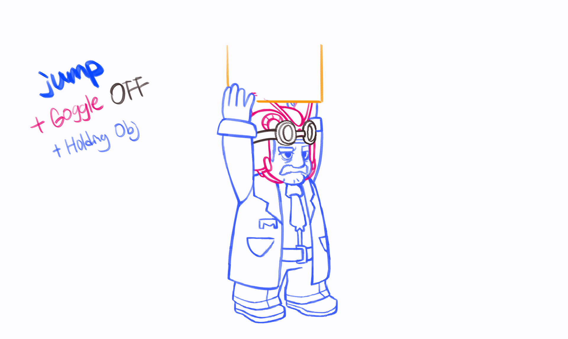 Leo - Jump + Holding